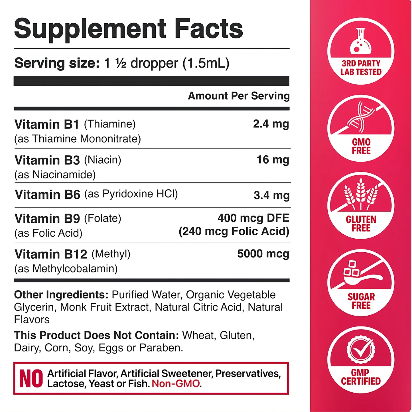 5-in-1 Vitamin B Complex
